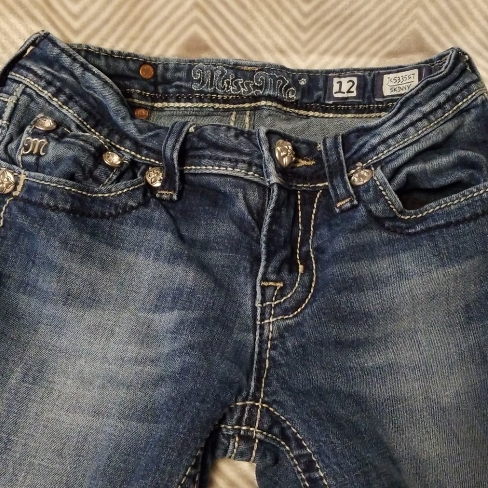Miss Me girl's skinny jeans